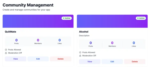 Community Management