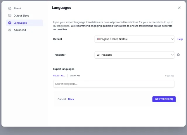 App Screen Editor