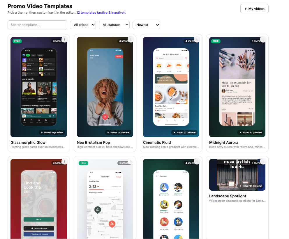 Promo Video Templates
